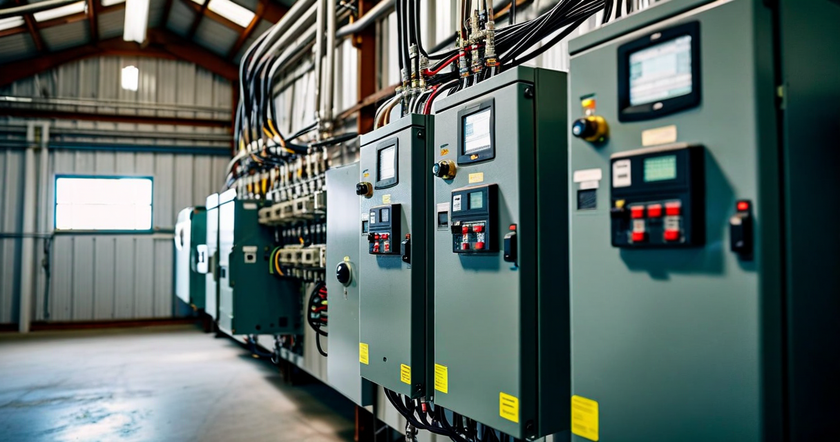 Variable frequency drive electrical panel